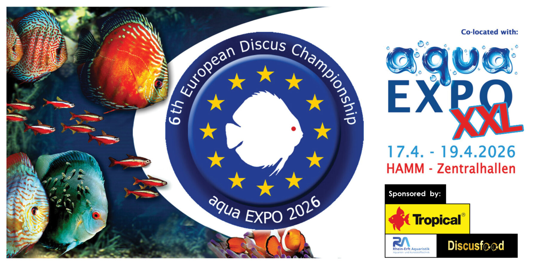 DiscusChampionship2026-HeaderMitSponsoren European Discus Championship Header mit Sponsoren